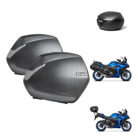 SHAD Baul maleta + soporte montaje maletas SH36 KIT-473302