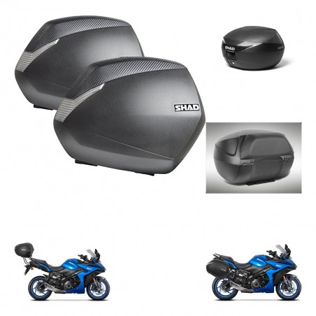 SHAD Suitcase trunk + mounting bracket SH36 suitcases accessories KIT-473314