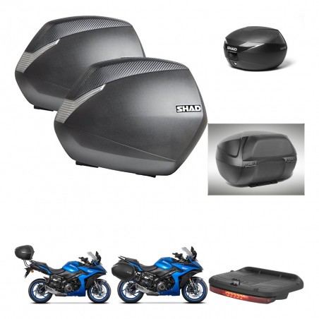 SHAD Suitcase trunk + mounting bracket SH36 suitcases accessories KIT-473320