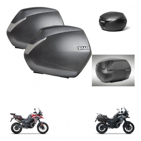 SHAD Baul maleta + soporte montaje maletas SH36 accesorios KIT-473338