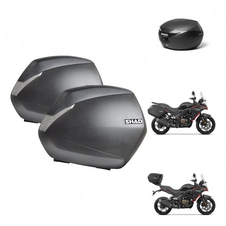 SHAD Baul maleta + soporte montaje maletas SH36 KIT-473374
