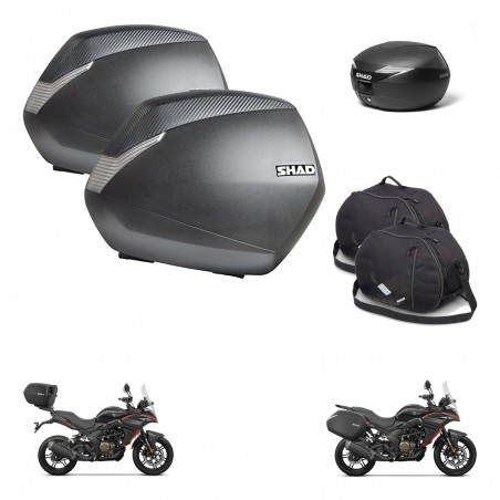 SHAD Baul maleta + soporte montaje maletas SH36 accesorios KIT-473375