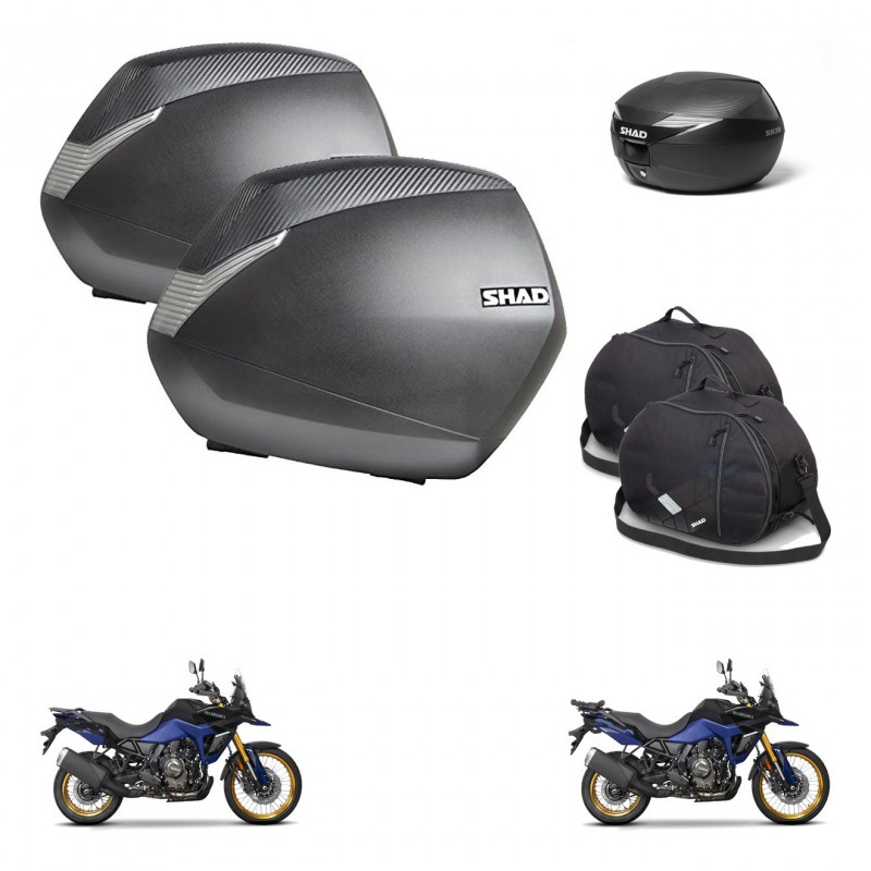 SHAD Baul maleta + soporte montaje maletas SH36 accesorios KIT-473399