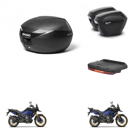 SHAD SH23 suitcases + mounting bracket suitcase trunk accessories KIT-473406