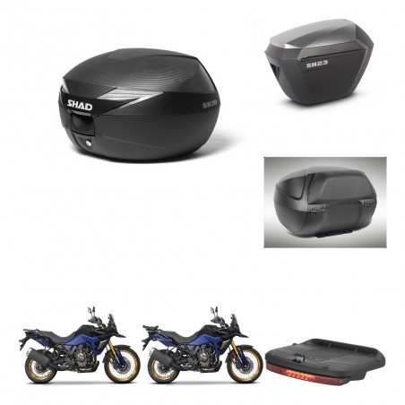 SHAD Maletas sh23 alu + soporte montaje Baul maleta accesorios KIT-473421