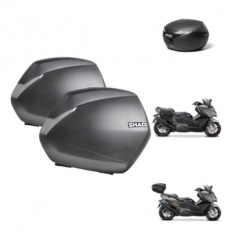 SHAD Baul maleta + soporte montaje maletas SH36 KIT-473446