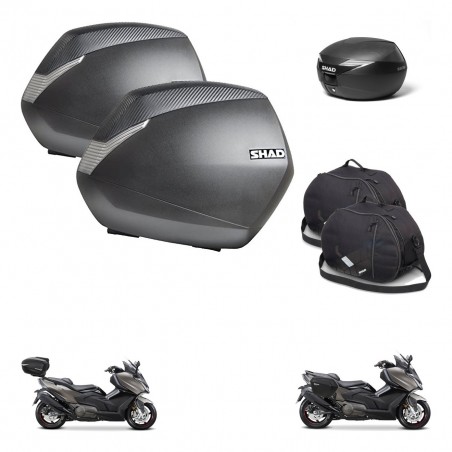 SHAD Suitcase trunk + mounting bracket SH36 suitcases accessories KIT-473447