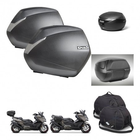 SHAD Suitcase trunk + mounting bracket SH36 suitcases accessories KIT-473459