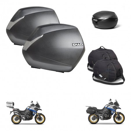 SHAD Baul maleta + soporte montaje maletas SH36 accesorios KIT-473471