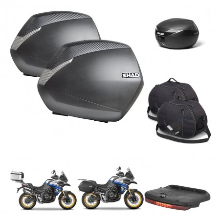 SHAD Suitcase trunk + mounting bracket SH36 suitcases accessories KIT-473477