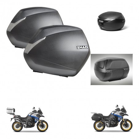 SHAD Baul maleta + soporte montaje maletas SH36 accesorios KIT-473482