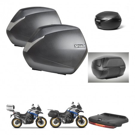 SHAD Baul maleta + soporte montaje maletas SH36 accesorios KIT-473488