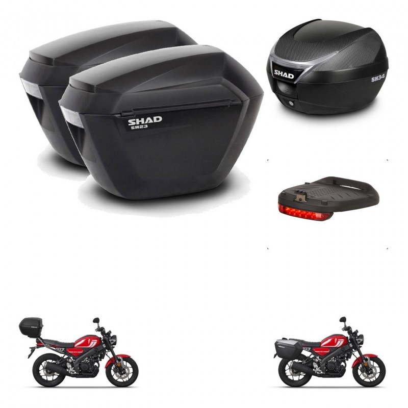 SHAD Baul SH34 + soporte montaje maletas sh23 accesorios KIT-473786