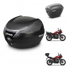 SHAD Maletas sh23 alu + soporte montaje baul SH34 KIT-473793
