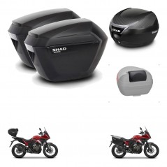 SHAD Trunk SH34 + mounting bracket suitcases sh23 accessories KIT-473796