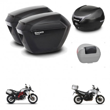 SHAD Trunk SH34 + mounting bracket suitcases sh23 accessories KIT-473828