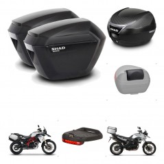 SHAD Trunk SH34 + mounting bracket suitcases sh23 accessories KIT-473830