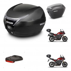 SHAD Maletas sh23 alu + soporte montaje baul SH34 accesorios KIT-473859