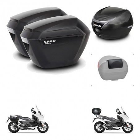 SHAD Baul SH34 + soporte montaje maletas sh23 accesorios KIT-473884