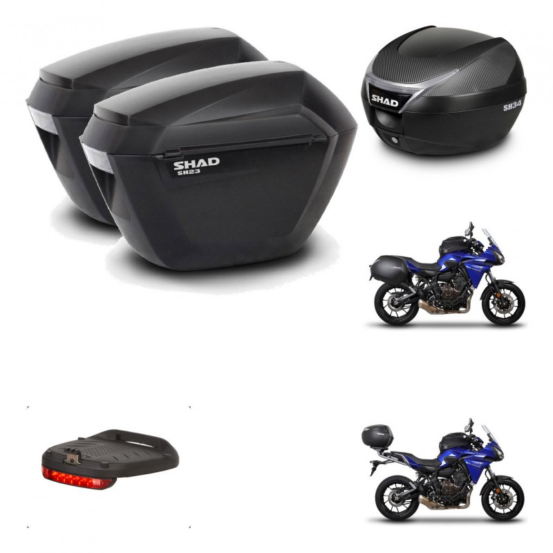 SHAD Baul SH34 + soporte montaje maletas sh23 accesorios KIT-473890