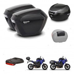 SHAD Trunk SH34 + mounting bracket suitcases sh23 accessories KIT-473894
