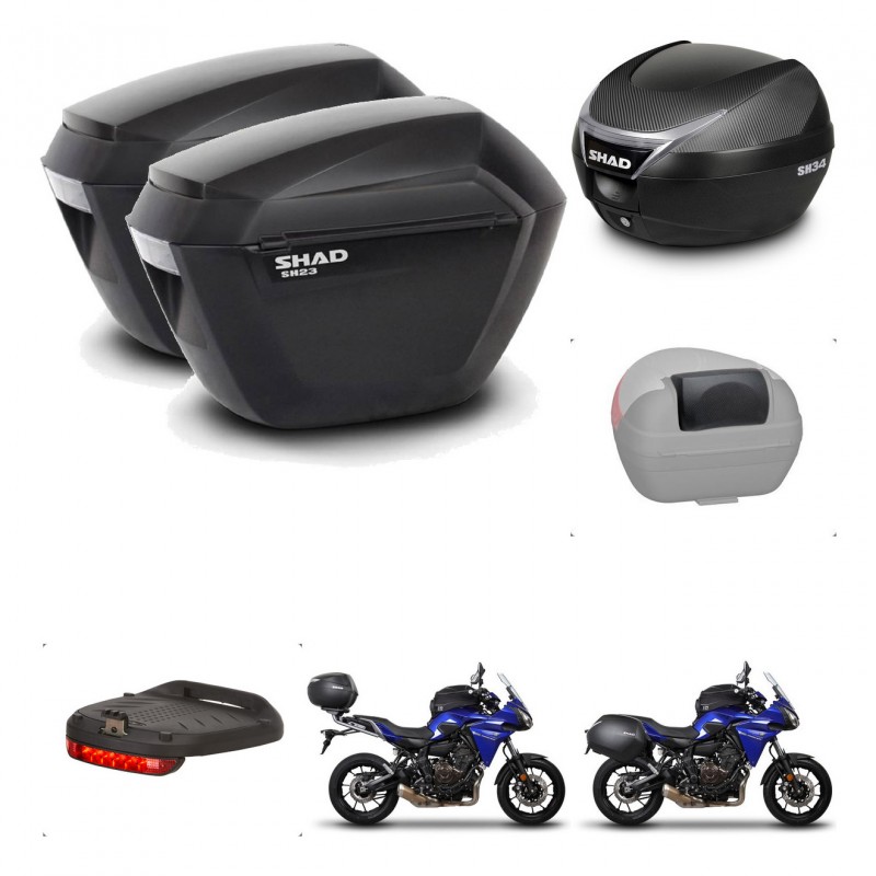 SHAD Baul SH34 + soporte montaje maletas sh23 accesorios KIT-473894