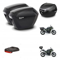 SHAD Trunk SH34 + mounting bracket suitcases sh23 accessories KIT-473898