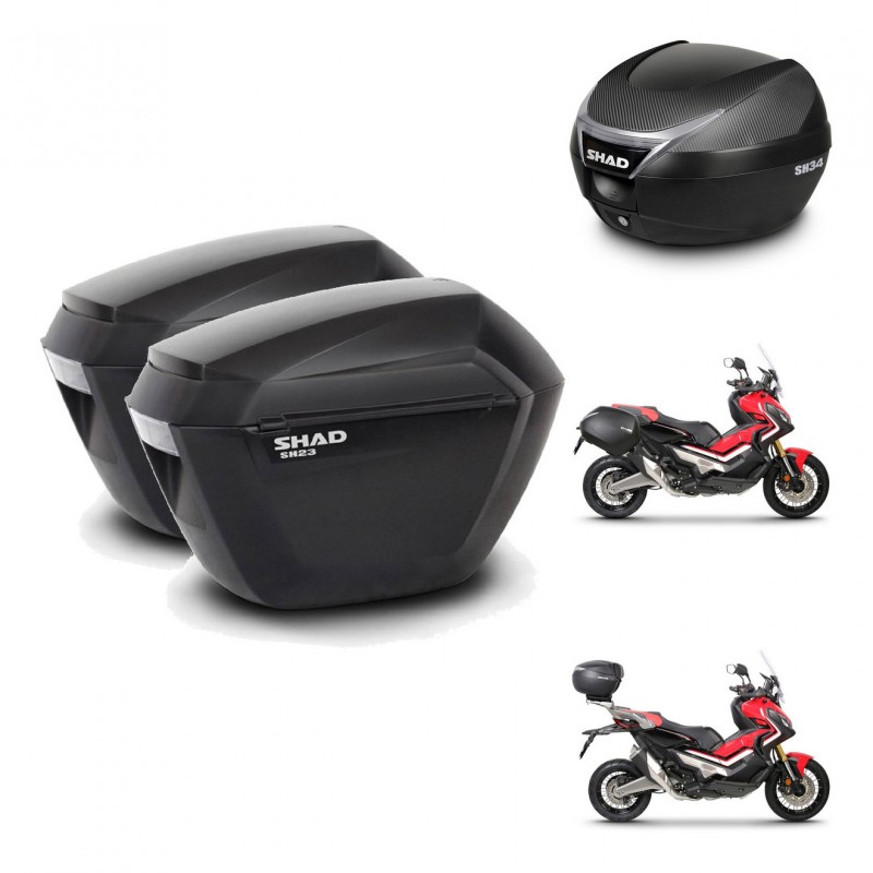 SHAD Baul SH34 + soporte montaje maletas sh23 KIT-473912
