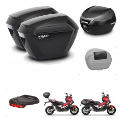 SHAD Trunk SH34 + mounting bracket suitcases sh23 accessories KIT-473918