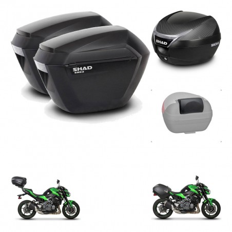 SHAD Trunk SH34 + mounting bracket suitcases sh23 accessories KIT-473932