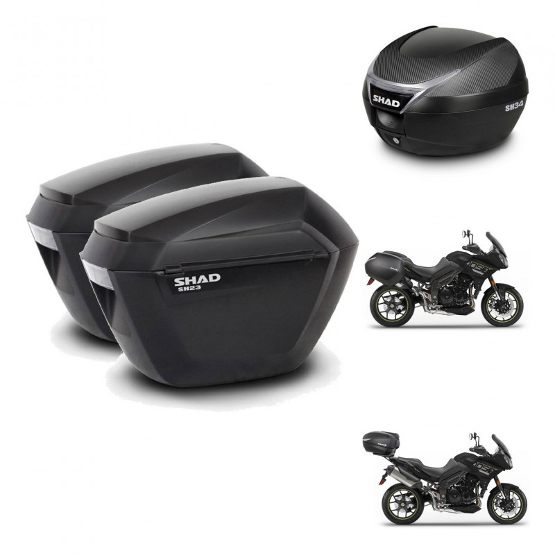 SHAD Baul SH34 + soporte montaje maletas sh23 KIT-473936