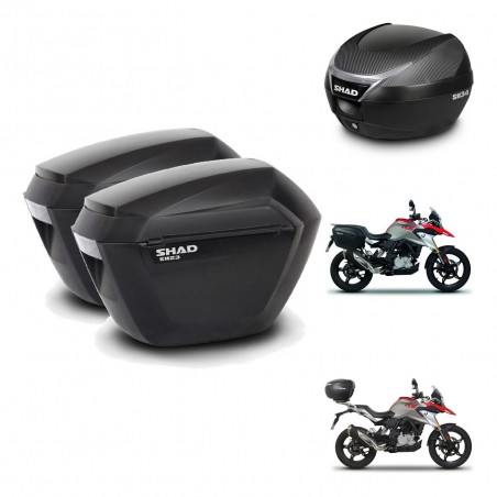 SHAD Baul SH34 + soporte montaje maletas sh23 KIT-473960