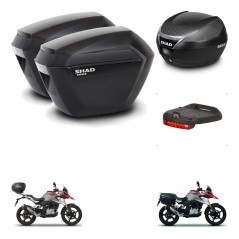 SHAD Baul SH34 + soporte montaje maletas sh23 accesorios KIT-473962