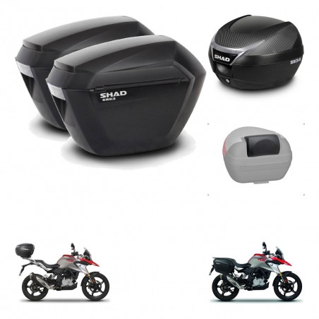 SHAD Baul SH34 + soporte montaje maletas sh23 accesorios KIT-473964