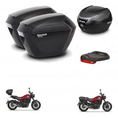 SHAD Baul SH34 + soporte montaje maletas sh23 accesorios KIT-473970