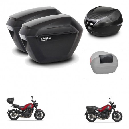 SHAD Baul SH34 + soporte montaje maletas sh23 accesorios KIT-473972