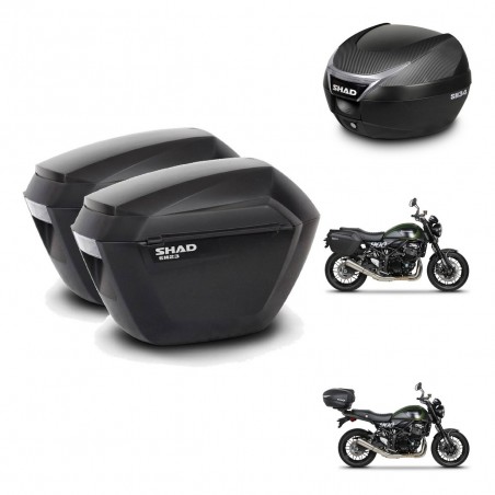SHAD Baul SH34 + soporte montaje maletas sh23 KIT-473984