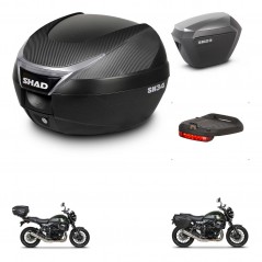 SHAD Maletas sh23 alu + soporte montaje baul SH34 accesorios KIT-473987
