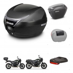 SHAD Maletas sh23 alu + soporte montaje baul SH34 accesorios KIT-473991