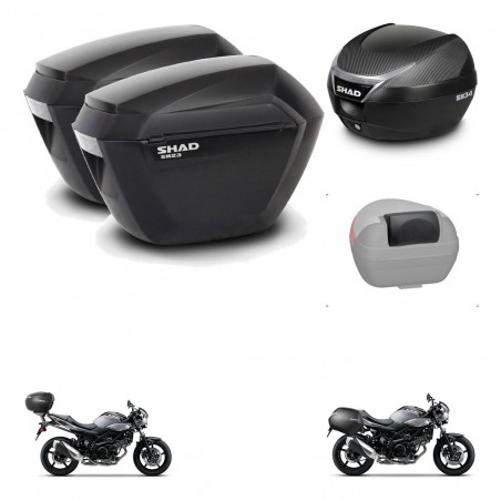 SHAD Baul SH34 + soporte montaje maletas sh23 accesorios KIT-473996