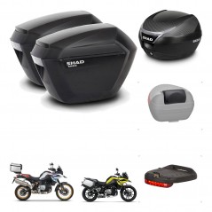 SHAD Baul SH34 + soporte montaje maletas sh23 accesorios KIT-474006