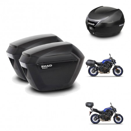 SHAD Baul SH34 + soporte montaje maletas sh23 KIT-474008