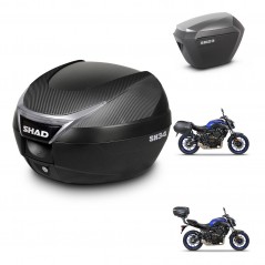 SHAD Maletas sh23 alu + soporte montaje baul SH34 KIT-474009