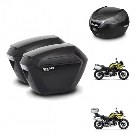 SHAD Baul SH34 + soporte montaje maletas sh23 KIT-474016