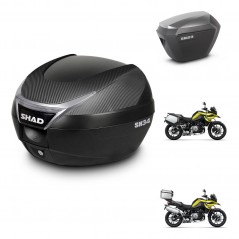 SHAD Maletas sh23 alu + soporte montaje baul SH34 KIT-474017