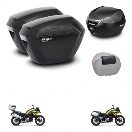 SHAD Baul SH34 + soporte montaje maletas sh23 accesorios KIT-474020