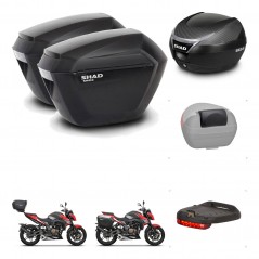 SHAD Trunk SH34 + mounting bracket suitcases sh23 accessories KIT-474062