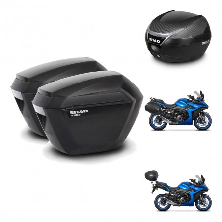 SHAD Baul SH34 + soporte montaje maletas sh23 KIT-474088