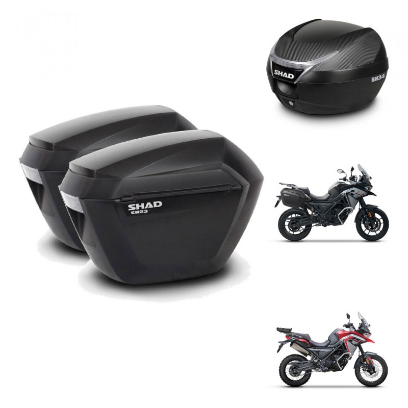 SHAD Baul SH34 + soporte montaje maletas sh23 KIT-474096