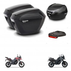 SHAD Baul SH34 + soporte montaje maletas sh23 accesorios KIT-474098